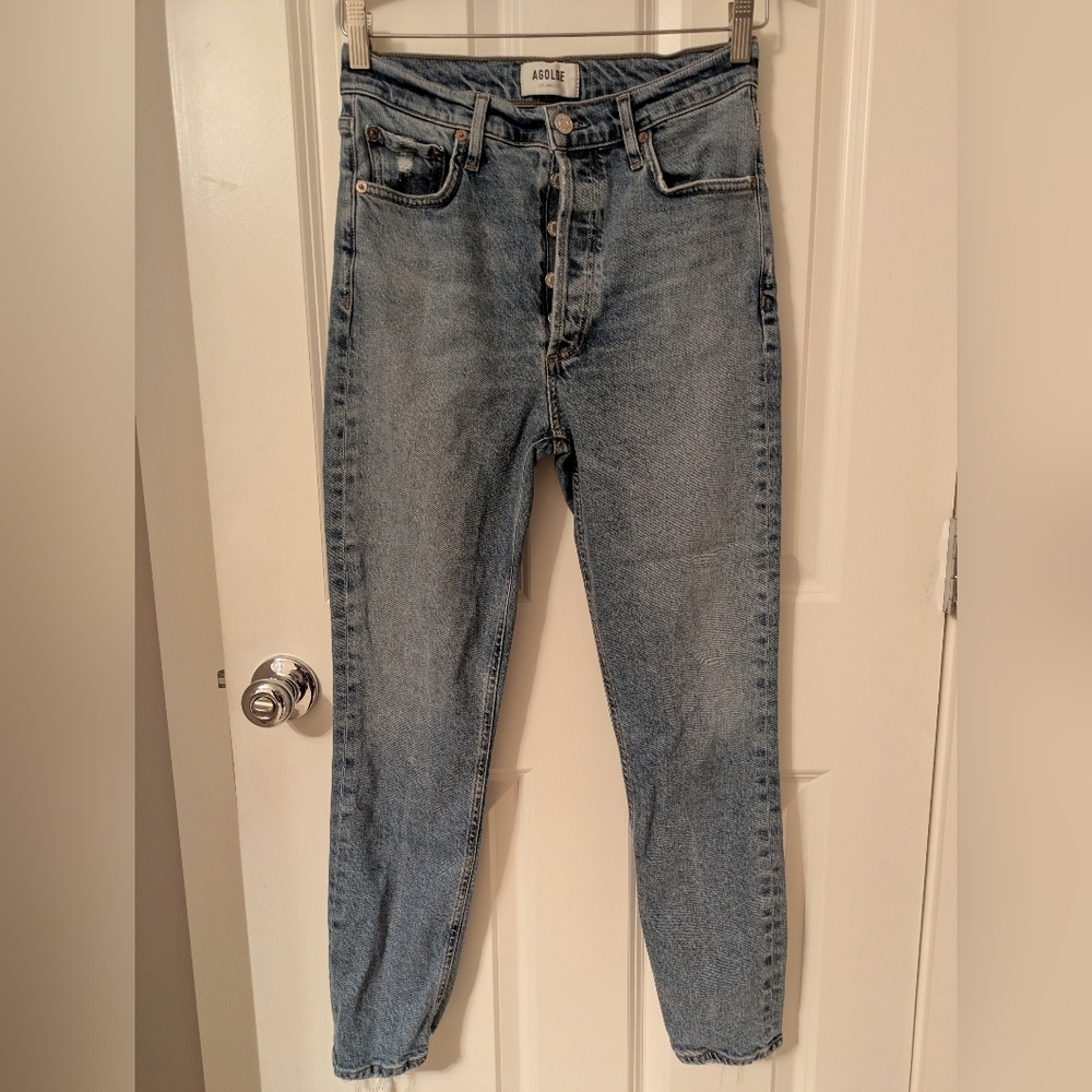 AGOLDE Nico 27 Blue Denim